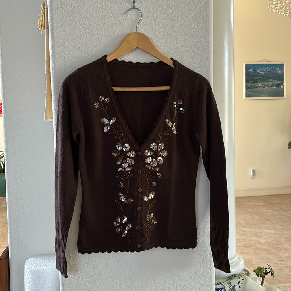Hands beaded Cardigan